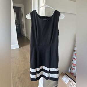 Stylish Black and White Dress